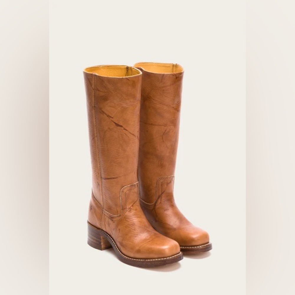 🛑SOLD🛑 Frye Campus Boot in Saddle